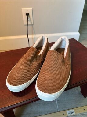Women’s Slip-On Corduroy old navy Sneakers in Brown